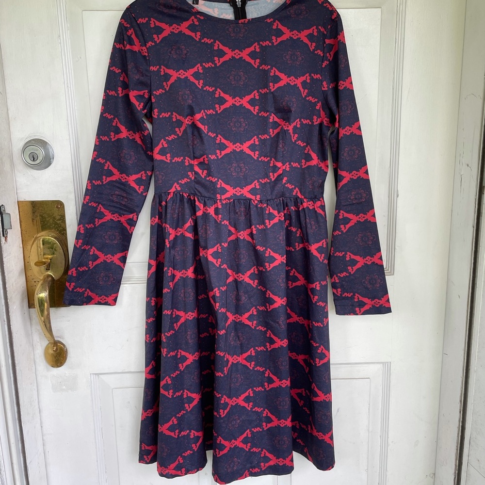 Cute long sleeve dress!